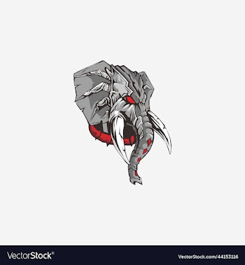angry elephant