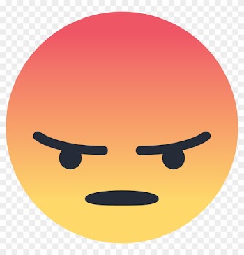 Angry Emoji Like Png - Angry React