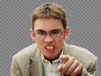 Angry Person Free Transparent Image HQ
