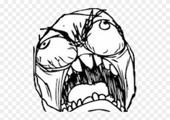 Angry Troll Face Meme Png - Mad Troll Face Png