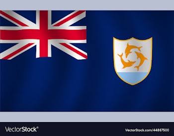 anguilla flag background