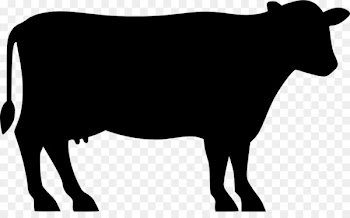 Angus cattle Beef cattle Silhouette Clip art - cow 