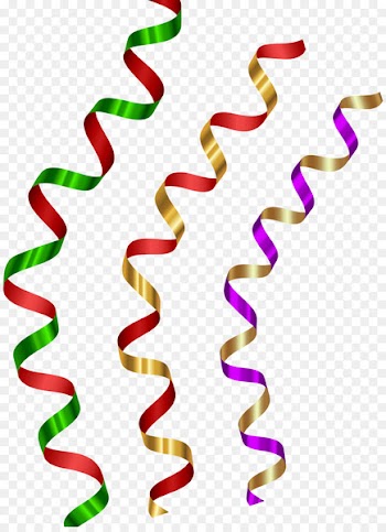 Animaatio Paper Carnival Clip art - decorative ribbons 