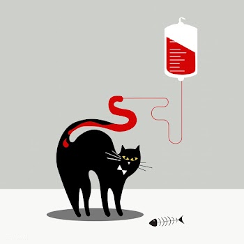 Animal blood donation vector illustration | Free stock vector - 462236