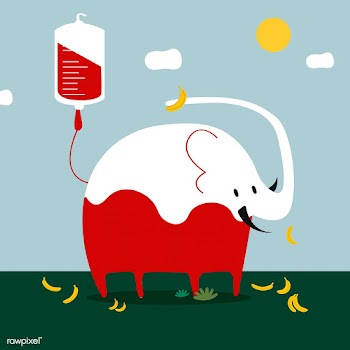 Animal blood donation vector illustration | Free stock vector - 462283