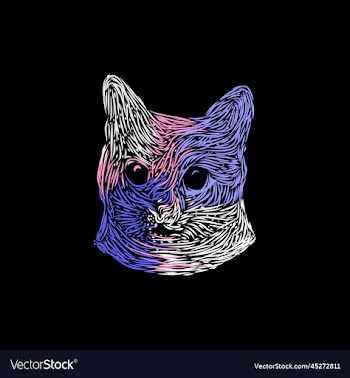 animal cat artwork design