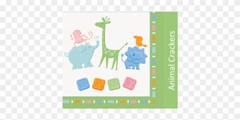 Animal Crackers - Baby Shower Animas Paper Party Plates