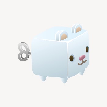 Animal cubimal clipart, Glitch game | Free PSD - rawpixel