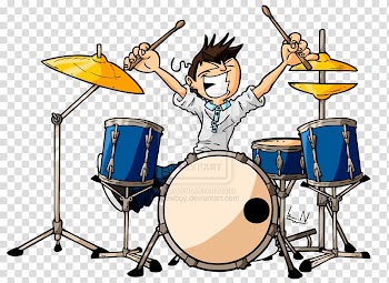 Animal Drums Drummer Cartoon, drummer transparent background PNG clipart