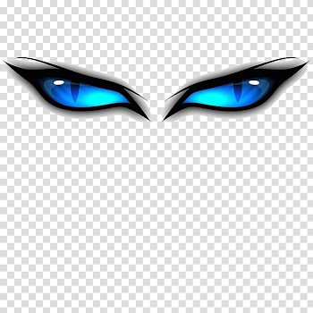 Animal eye , Cat Eye Icon, Blue cat eyes transparent background PNG clipart
