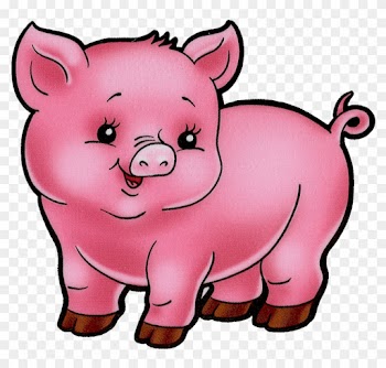 Animal Farm Pig Clipart 3 By Amy - Baby Pig Clipart