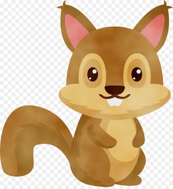 animal figure squirrel clip art cartoon toy