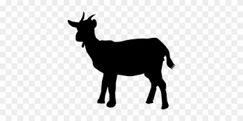 Animal Goat Nature Silhouette Goat Goat Go - Goat Silhouette