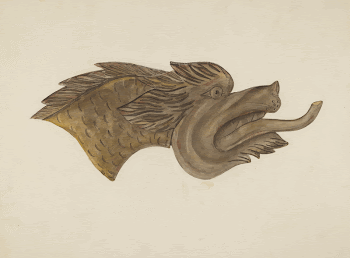 Animal Head (ca. 1939) by Gerard | Free Photo - rawpixel