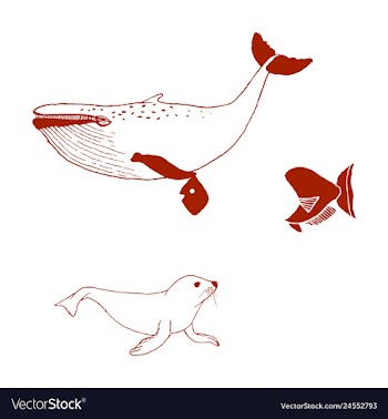Animal icons set outline set of 25 animal icons vector image