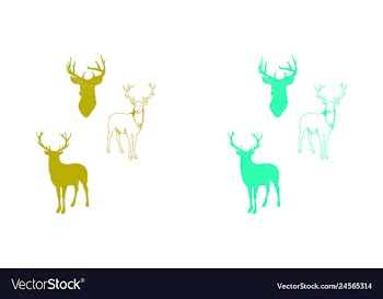 Animal icons set outline set of 25 animal icons vector image