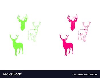 Animal icons set outline set of 25 animal icons vector image