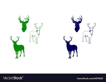 Animal icons set outline set of 25 animal icons vector image