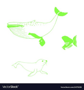Animal icons set outline set of 25 animal icons vector image