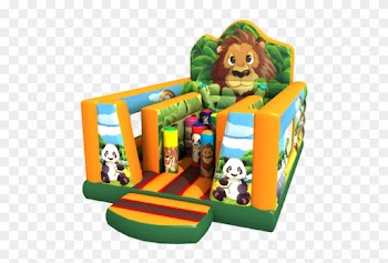 Animal Jumping Obstacle Course Combo Cheap Inflatable - Baby Toys