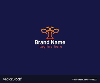 animal logo design - line logo