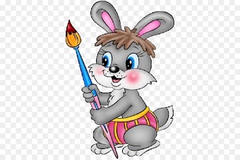 Animal-made art Painting Cartoon Drawing Clip art - painting 