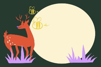 Animal, nature doodle frame background | Free Vector - rawpixel