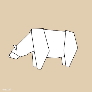 Animal origami vector | Free stock vector - 47312