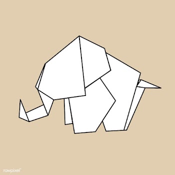 Animal origami vector | Free stock vector - 47403