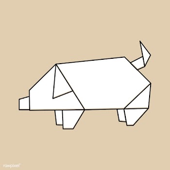 Animal origami vector | Free stock vector - 47418