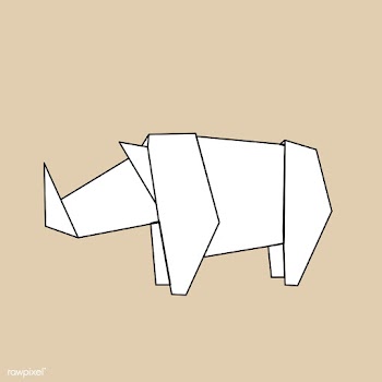 Animal origami vector | Free stock vector - 47444