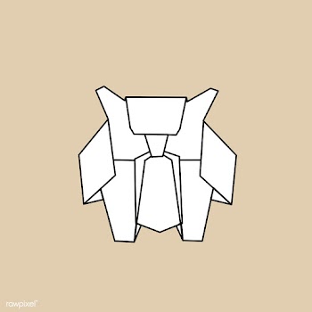 Animal origami vector | Free stock vector - 47445