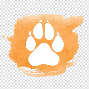Animal paw , Cat Dog Footprint Watercolor painting, Watercolor cat footprints transparent background PNG clipart
