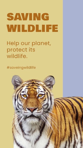 Animal protection Instagram story template, | Free Vector Template - rawpixel