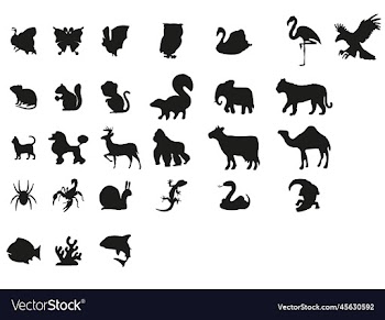 animal silhouettes