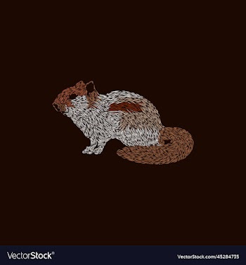 animal squirell artwork silhouette cr