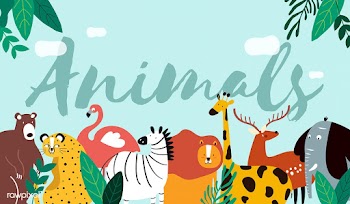 Animals in a cartoon style vector | Free stock vector - 477097