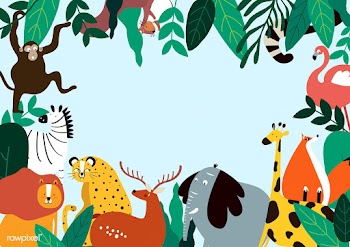 Animals theme template vector illustration | Free stock vector - 477032