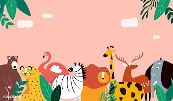 Animals theme template vector illustration | Free stock vector - 477112