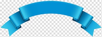 Animated blue ribbon illustration, Banner Pink , Banner Blue transparent background PNG clipart