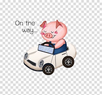 Animated cartoon Animation, Japan and South Korea cute piglets transparent background PNG clipart