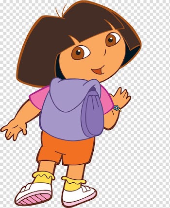 Animated cartoon , dora transparent background PNG clipart