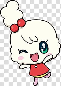 Animated character illustration, Kiramotchi transparent background PNG clipart
