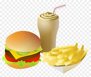 Animated Chips And French Fries Image - Fast Food Clipart Png