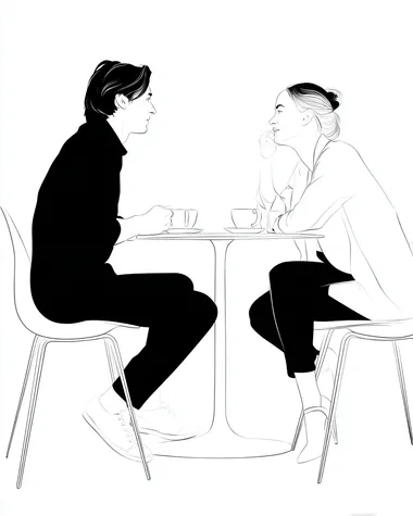 Animated Coffee Conversation Animated Coffee Conversation