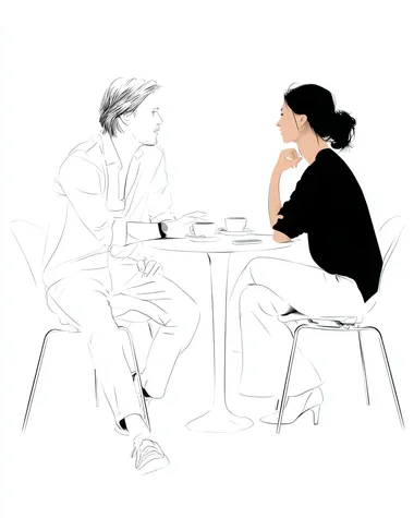 Animated Coffee Discussion Animated Coffee Discussion