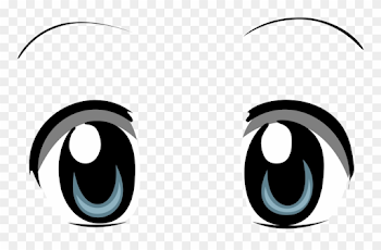 Animated Eyes Clip Art Free Library Cartoon - Anime Eyes Clipart ...