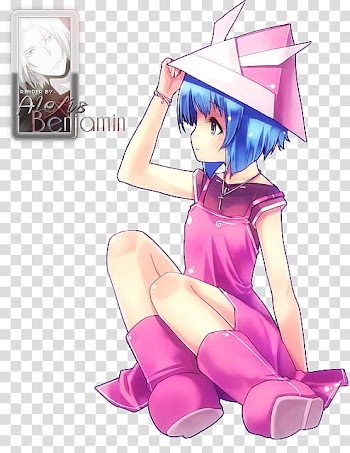 Animated female character transparent background PNG clipart