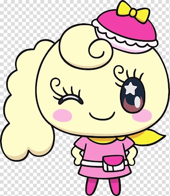 Animated girl , Coffretchi transparent background PNG clipart