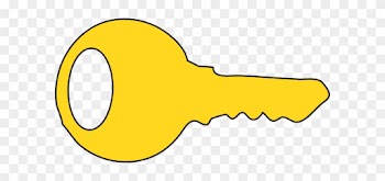 Animated Key Cliparts - Big Key Clipart